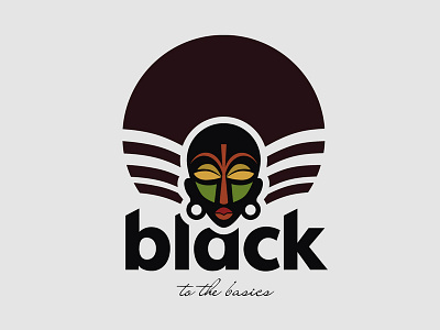 Black to the Basics branding grapgic design illistration library logo concept logo visual identity