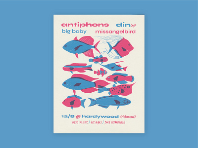 'phons & fish — poster draft