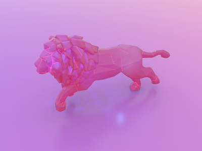 Lion King 3d cinema 4d king lightning lion motion design redshift redshift3d render shading subsurface scattering