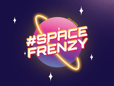 #spacefrenzy art artwork design poster art