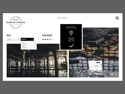 Creative Agency Project agency creative design layout neutral pages photography site ui urban ux web