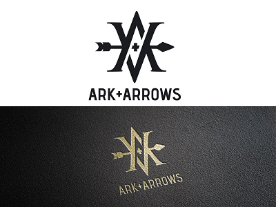 Jewelry brand logo aa ark arrow jewelry logo monogram vintage