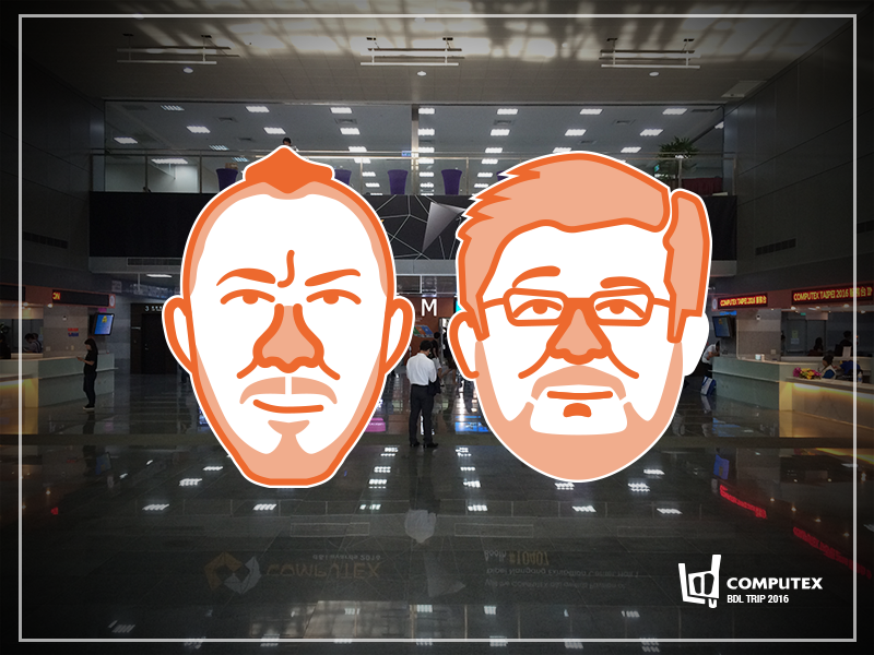 BDL Computex exhibition computer illustrator mascot logo computex avatar