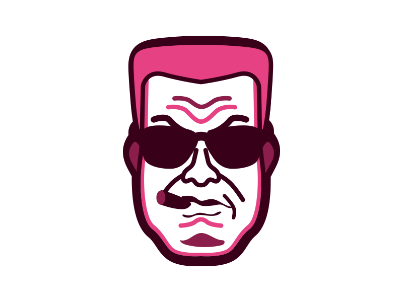 Announcement! retro vintage old school lucky two illustration vector duke nukem invitation invites