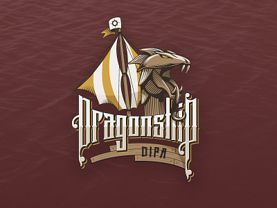 Dragonship Illustrated Logo