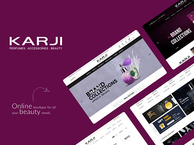 KARJI Web Dev e commerce web ui website