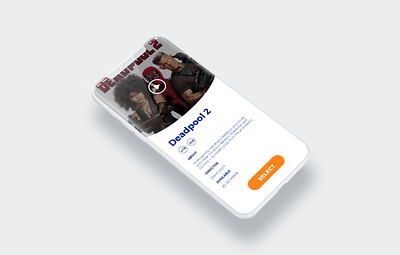 Cinema app cinema cinema app interface ui ui design visual design