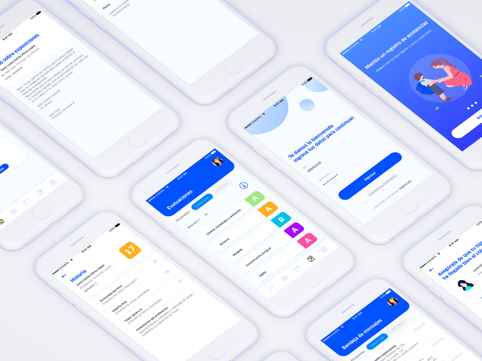 Education App by Eva Pinedo on Dribbble