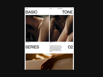 Layout Exploration clean exploration layout design minimal muted colors natural poster ui ux web design