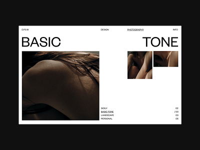 Layout Exploration 02 body clean design layout design layout exploration minimal natural photography skincare typography ui ux web design