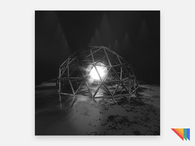 OPTIMISTIC 5k black blender cage cycles light murderloft render surreal wallpaper