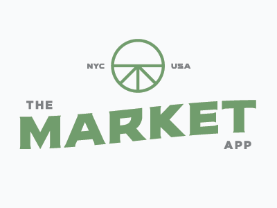 Market App (WIP) app help identity lockup logo lol market work in progress branding