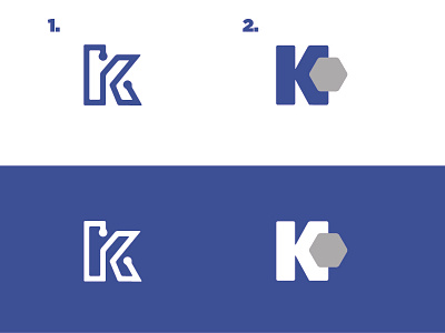 Kings Mechanical Concepts brand clean corporate dribbble identity k king logo mark mechanical simple