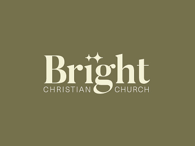 Bright Christian Concept app branding design flat icon illustration logo type typography ui ux vector
