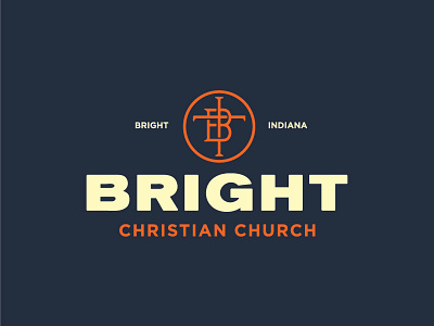 Bright Christian Church Concept 2 app branding design flat icon illustration logo type typography ui ux vector