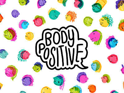 BBC Body Positive Logo branding illustration logo