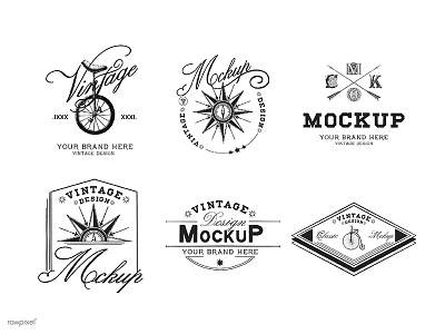 Vintage Badge 03 badge illustration logo mockup vector vintage badges