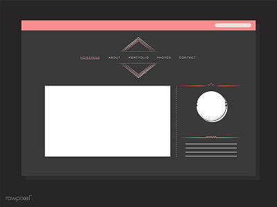 webdesign design mockup vector webdeisgn