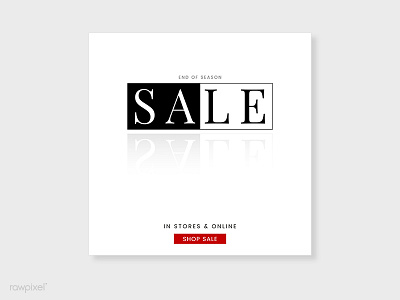 High Street Sale Templates Bw blackandwhite design free freebie giveaway mockup sale vector