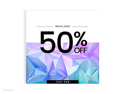 50% Off 50off design free freebie giveaway mockup sale vector