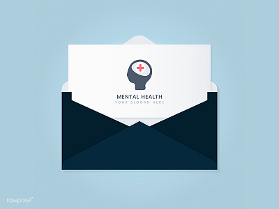 Mental Health Card card design free freebie giveaway illustration mental health mockup vector