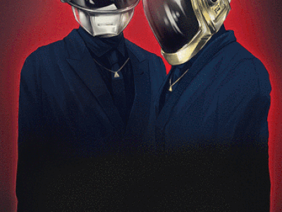 Daft Punk Thai ver. artwork digital painting gift illustration