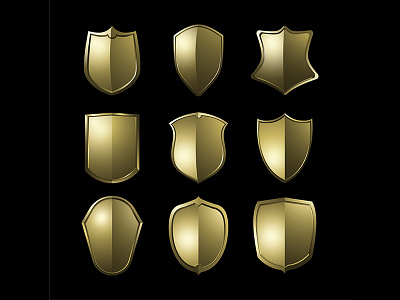 Shield Baroque 3 adobe illustrator cc artwork baroque concept design illustration logo painting shield shield baroque shield logo shields