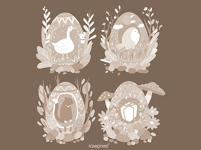 Easter Egg adobe illustrator cc artwork concept design easter eggs graphic graphic design illustration vector