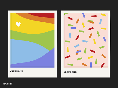 pride art design graphic illustration illustrations lgbt lgbtq pride rawpixel set vector