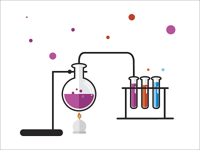 Chemistry chemical chemistry element graphic lab line science test tube vector