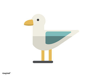 Duck duck icons illustrations kids vector