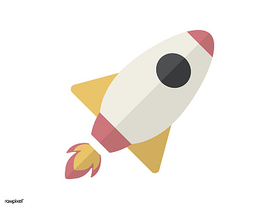 Rocket icons illustrations rocket vector