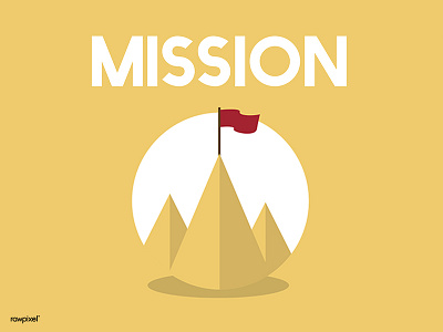 Mission icons illustrations mission vector
