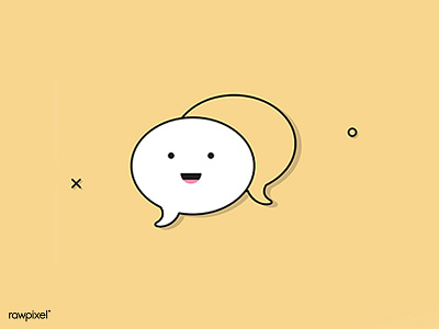 Chat chat cute illustration vector