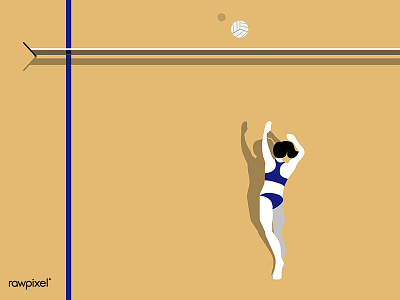 Volleyball ball beach illustration sand sport vector volleyball