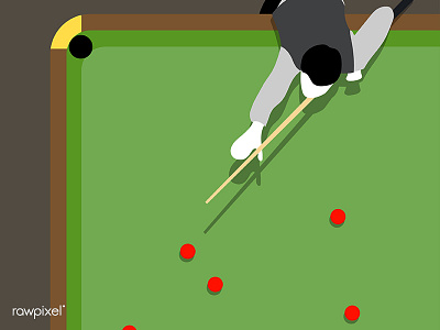 Snooker illustration snooker sport vector