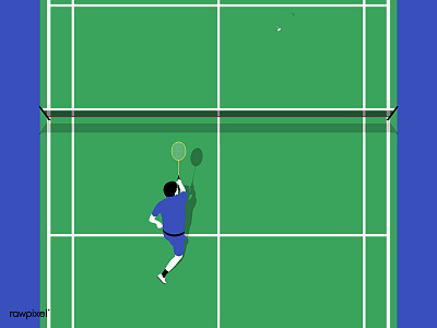 Badminton badminton illustration match sport vector