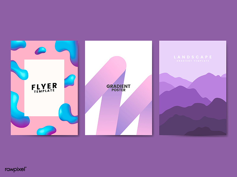 poster giveaway freebie free rawpixel poster design graphic set illustrations illustration vector