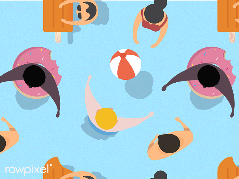 Pool Pattern by Papepo for rawpixel on Dribbble