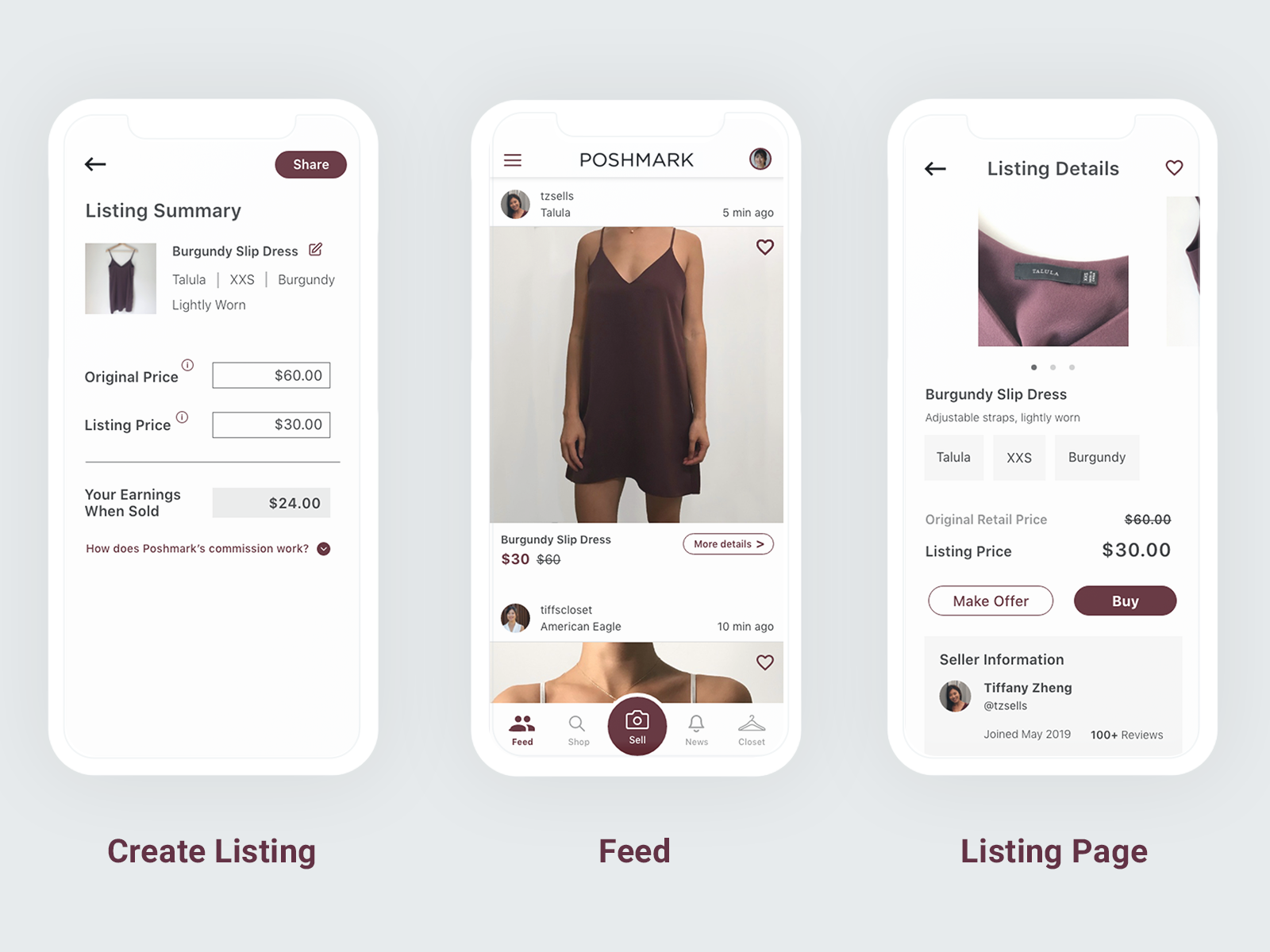 UI/UX Case Study: Redesigning the Poshmark App