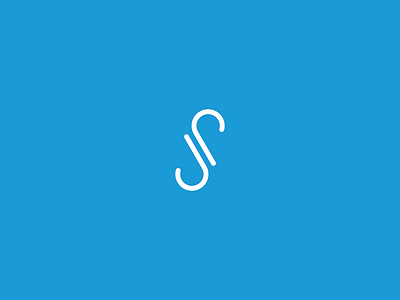 JPS Monogram blue branding icon logo monogram