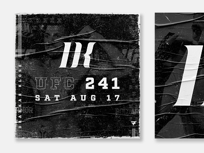 Drakkar Klose UFC 241 black and white branding design dk fighting graphicdesign layout logo photography shirt social socialmedia sports design sports logo texture type typography ufc