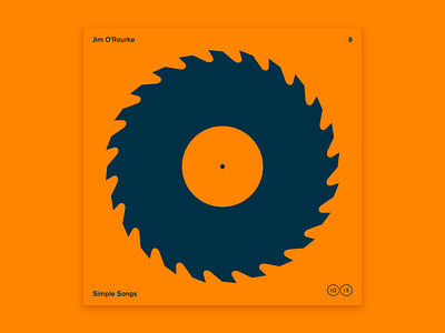 10x2015 / 8. Jim O'Rourke 10x2015 jim orourke record sawblade vinyl