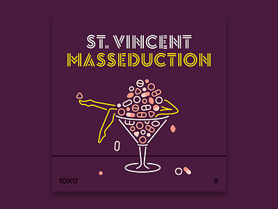 10x17, #9: St. Vincent - MASSEDUCTION 10x17