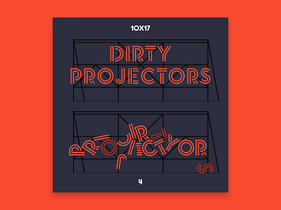 10x17, #4: Dirty Projectors - s/t