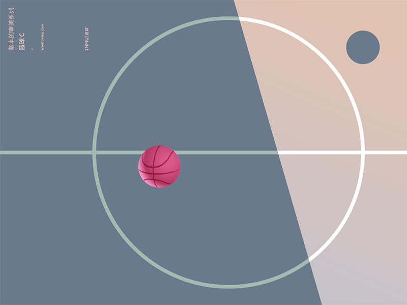 基本审美系列-篮球C basketball illustrator sport ui