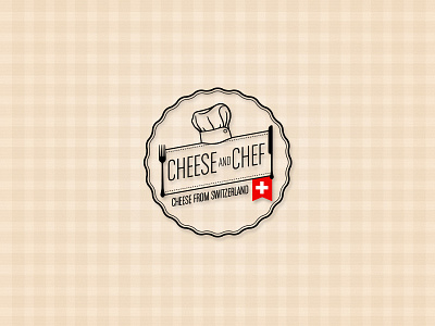 Cheese And Chef - Web Site Logo cheese chef cook cooking cultery food icon kitchen logo web website