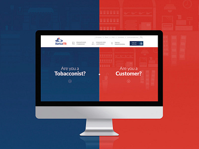 ITB Bank - Corporate website bank design digital flat hp illustration screen website