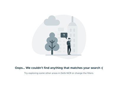 No Search Results app application design illustration no results search search results ui ux web design website