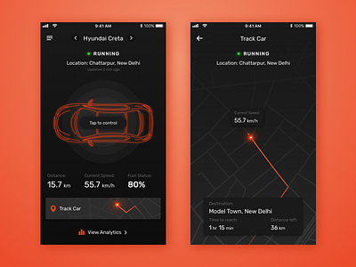 Car Control & Tracker